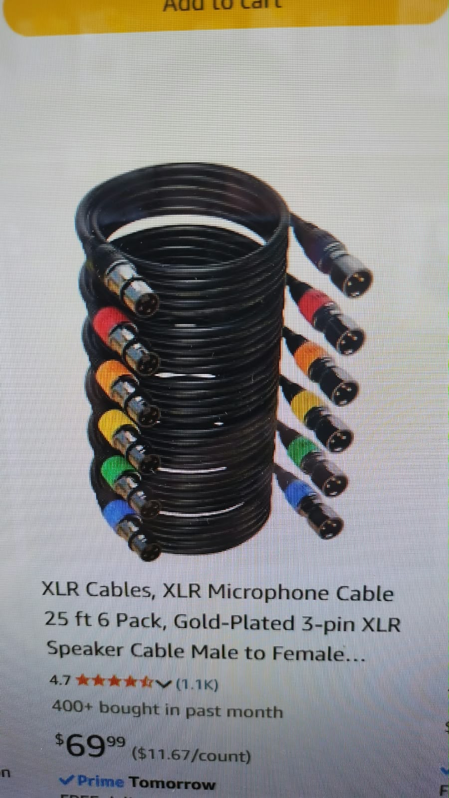 DJ cable